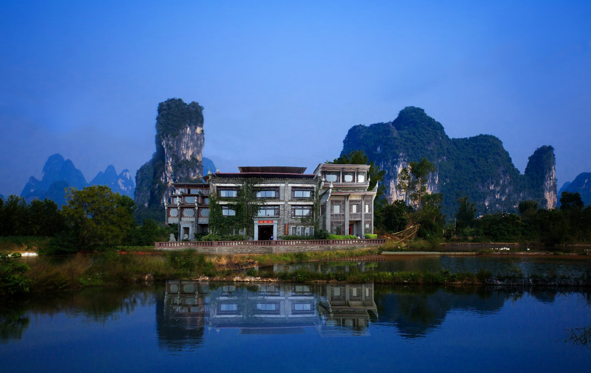 Yangshuo Hidden Dragon Villa Buitenkant foto